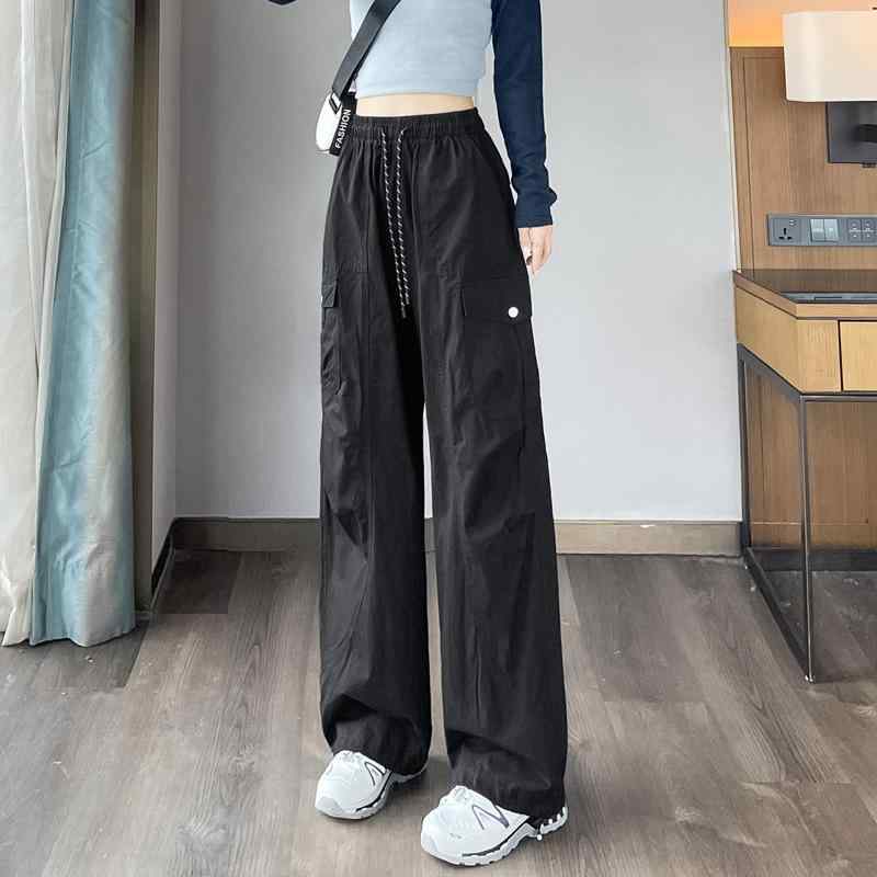 パンツ レディース 秋冬 高腰 ストレート ワークパンツ アウトドア スポーツ 速乾 登山用パンツ 綿 ブラック アンコラレッド ネイビー