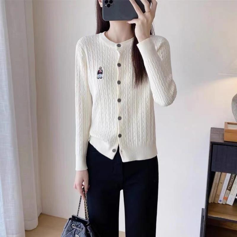 カーディガン レディース ニットカーディガン ケーブル編み 長袖 トップス 丸首 ゆったり グレー アイ..