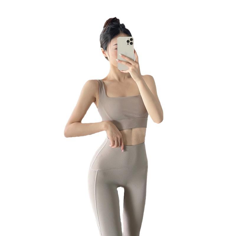 ヨガウェア レディース 上下セット スポーツブラ トップス ショーツ ハイウエスト ヨガパンツ トレーニ..