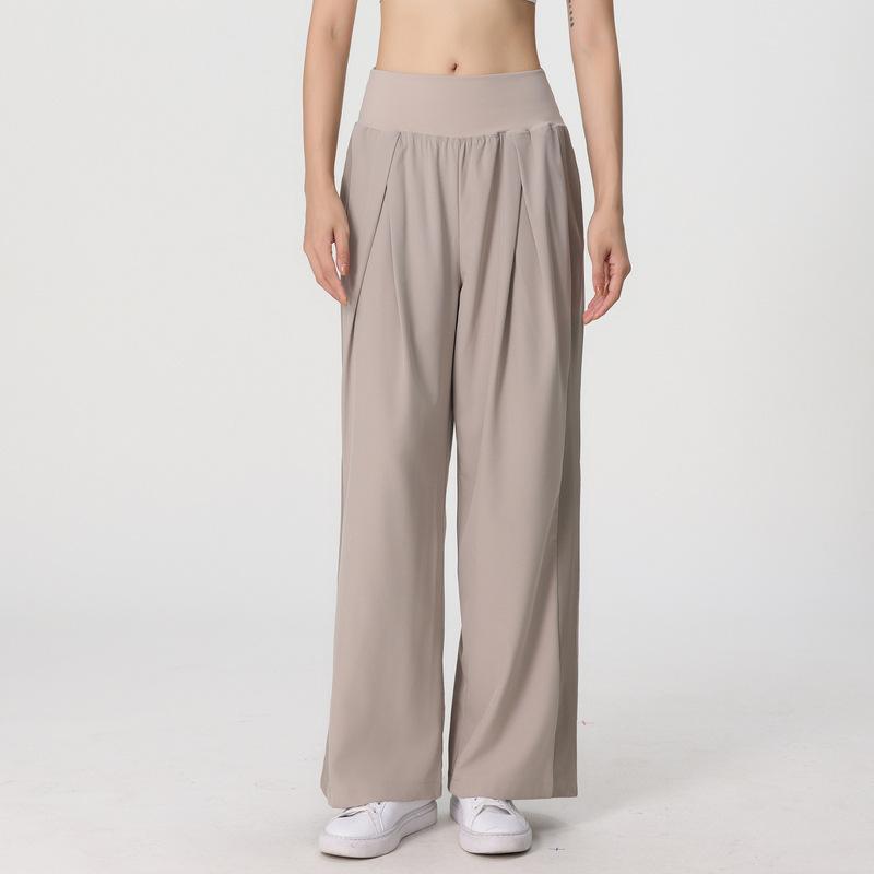 ヨガパンツ レディース 春秋 スポーツ レギンス 速乾 ランニング 高腰 ワイドレッグ 快適 伸縮性 ポリ..