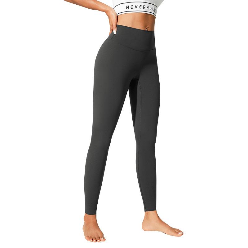 ヨガパンツ レディース スポーツタイツ レギンス 高腰 裸感 美尻 ヒップアップ トレーニング ランニング ジョギング ジム フィットネス 春夏秋冬 伸縮性 通気性 速乾性 グレー ブラック ブラウン ネイビー