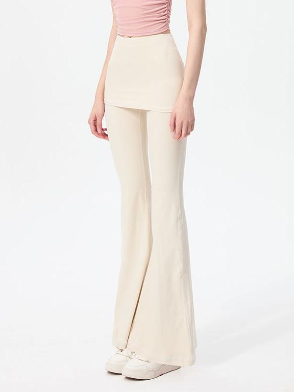 ヨガパンツ レディース 秋冬 高腰 腹部コントロール ヒップアップ レギンス スカート付き スポーツ ウェア ランニング ジム フィットネス トレーニング 吸湿速乾 ストレッチ ブラック 紺 グレー 白 ブラウン