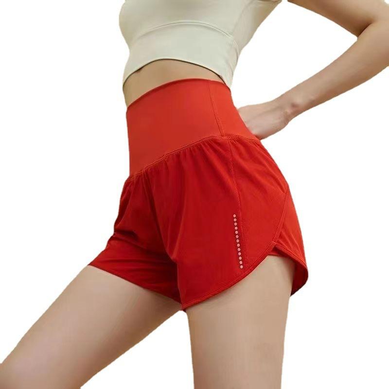 ショートパンツ レディース スポーツ 春夏 ヨガパンツ 高腰 提臀 速乾 ランニング ウェア 接触冷感 ト..
