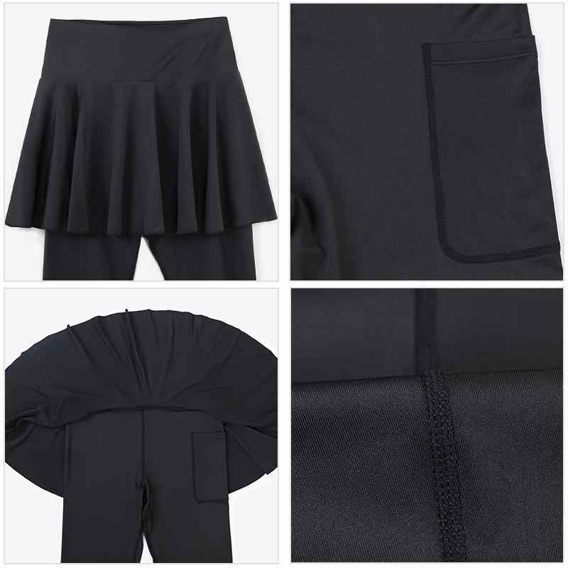 ヨガスカート レディース 春秋 高弾性 速乾 テニススカート トレーニング バドミントン スポーツスカート ポリエステル 吸湿速乾 ショートパンツ付き S M L XL パープル ホワイト グリーン ブラック ブルー