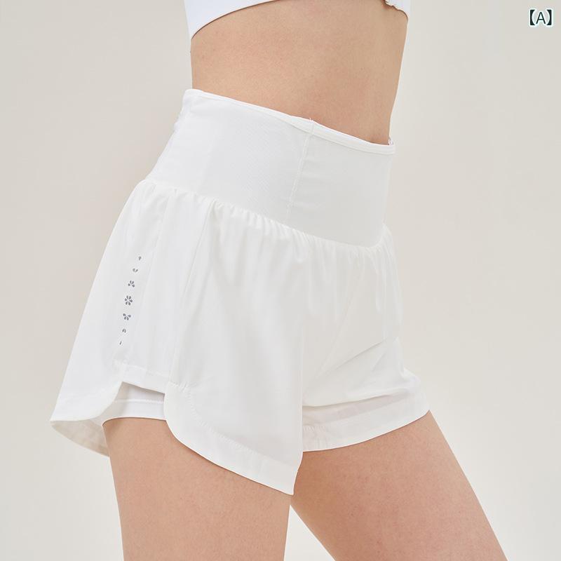 ショートパンツ レディース スポーツ ウェア ヨガ ウェア ランニング 吸湿速乾 トレーニング 運動着 後..