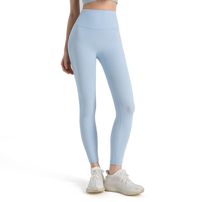 ヨガパンツ レディース スポーツレギンス 美尻 ハイウエスト 腹部コントロール 9分丈 伸縮性抜群 無地 ..