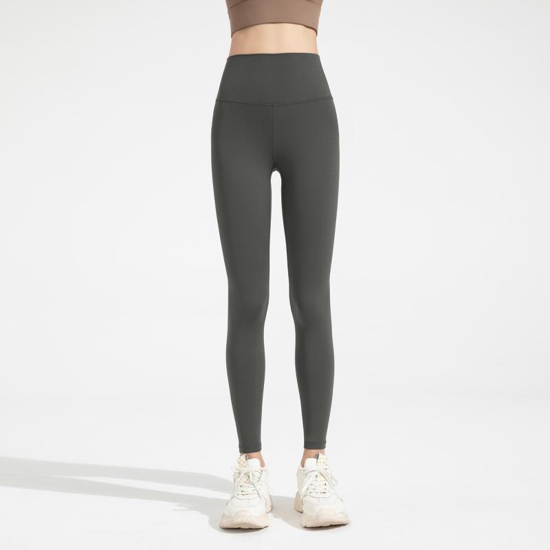 ヨガパンツ レディース ハイウエスト レギンス スパッツ スポーツ ランニング ウェア 美尻 体型カバー 伸縮性 通気性 Chestnut color カーキブラウン Rhino Grey ココア色 Navy Blue ブラック 石墨灰 Moon