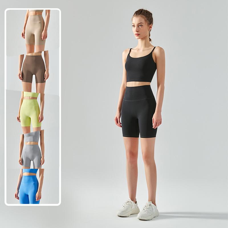 ヨガパンツ レディース 高機能 ショートパンツ スポーツ ウェア 接触冷感 吸湿速乾 ハイウエスト トレ..