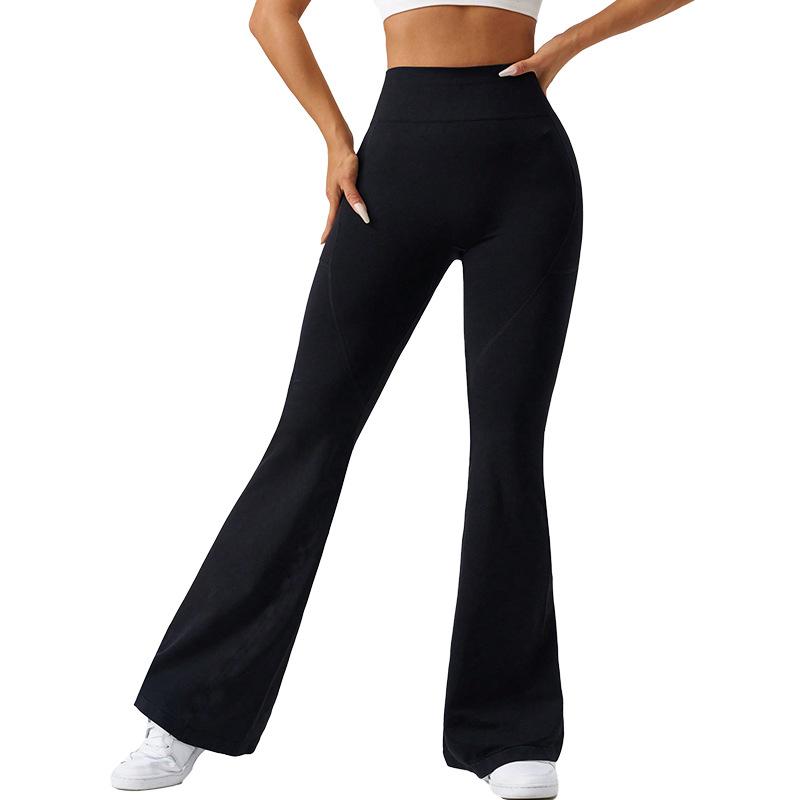 ヨガパンツ レディース 秋冬 高腰 スポーツ 運動 伸縮性 吸湿速乾 ポケット付き 喇叭パンツ ラッパズボン フレアパンツ ヨガ ウェア ズボン 長ズボン 普段使い 部屋着 ブラック ネイビー グレー ブラウン