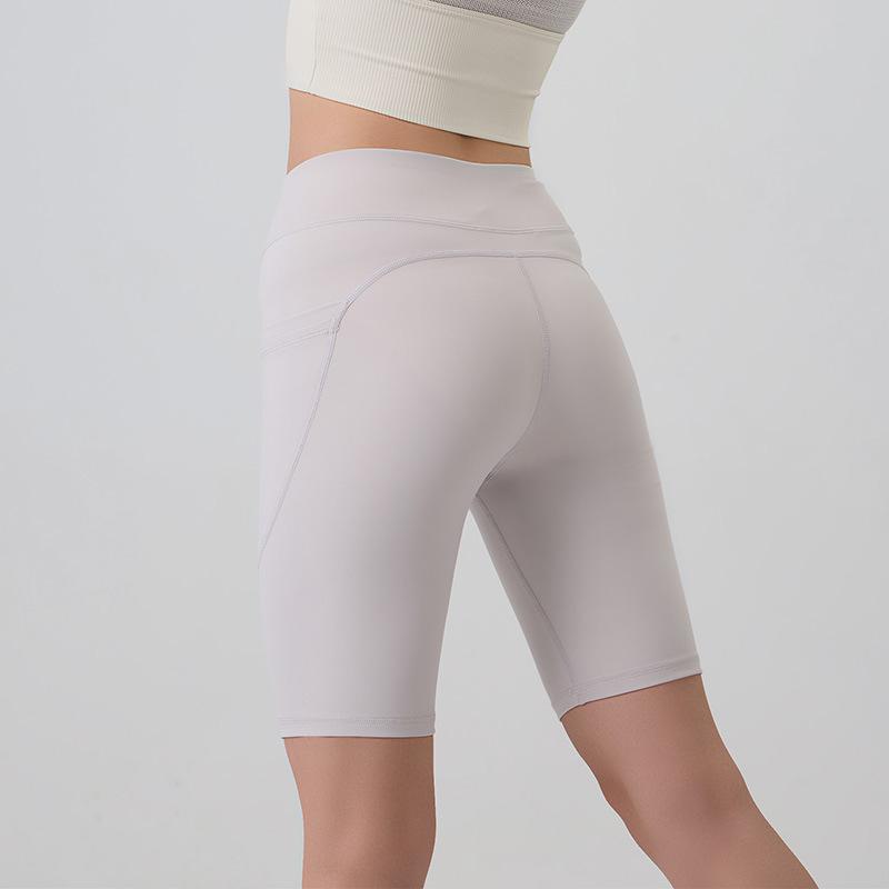 ヨガパンツ レディース 五分丈 スパッツ レギンス スポーツ ウェア ショートパンツ サイクリング ランニング ジム フィットネス トレーニング 吸湿速乾 伸縮性 ストレッチ 無地 黒 ブラック グレー ブルー ピンク系 S M L XL 2XL 3XL