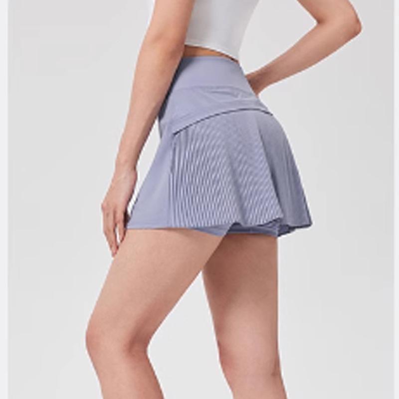 スカート レディース スポーツ ウェア スパッツ付き 通気性 速乾性 ヨガ 短パン ミニスカート 黒 白 ピンク系 グレー ストレッチ 春夏秋冬 ランニング フィットネス トレーニング