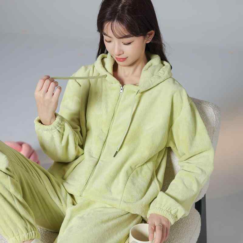 パジャマ レディース メンズ フランネル あったか ルームウェア 上下セット ペア 部屋着 寝巻き かわいい 暖かい 厚手 秋冬 長袖 長ズ..