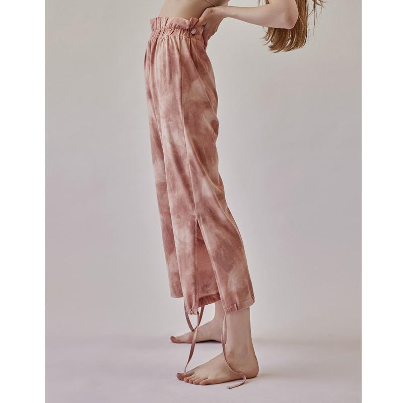 ヨガパンツ レディース 高腰 スポーツパンツ サルエルパンツ 接触冷感 吸湿速乾 ストレッチ トレーニングパンツ ルームウェア 部屋着 春夏 秋冬