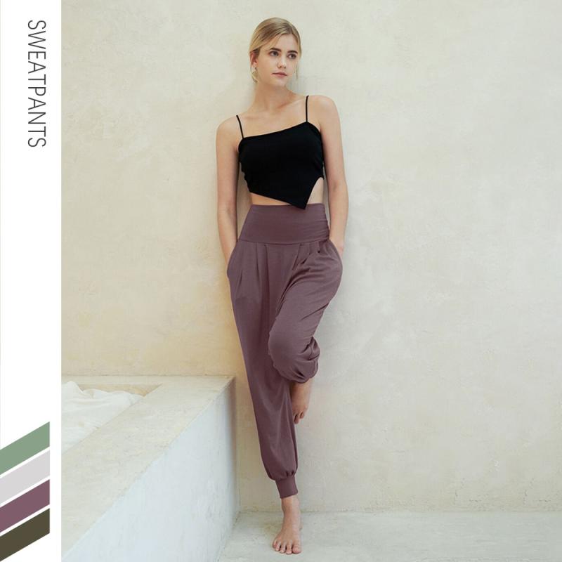 ヨガパンツ レディース 高腰 腹部コントロール スポーツパンツ 束足 絞り染め ルーズ 吸湿速乾 伸縮性 ..