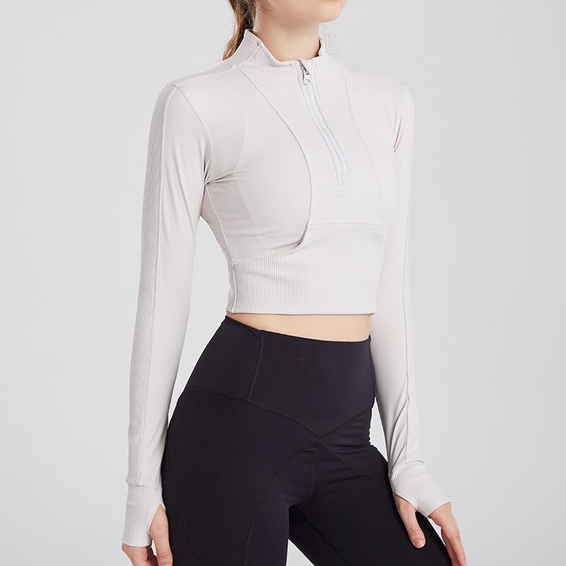 ヨガウェア レディース 長袖 スポーツジャケット トレーニング ランニング サイクル ウェア フィットネ..