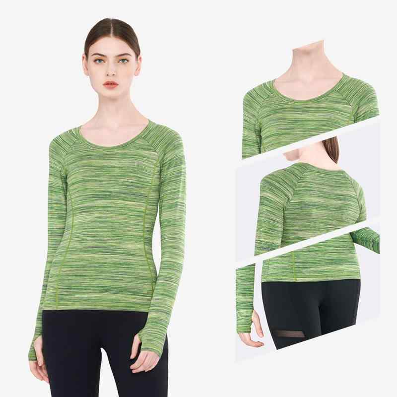 ヨガウェア レディース 秋冬 スポーツトップス 長袖 運動着 プラーテ ィス ウェア 吸湿速乾 ストレッチ トレーニングウェア フィットネスウェア S M L XL グレー ブラック ブルー グリーン ピンク系2