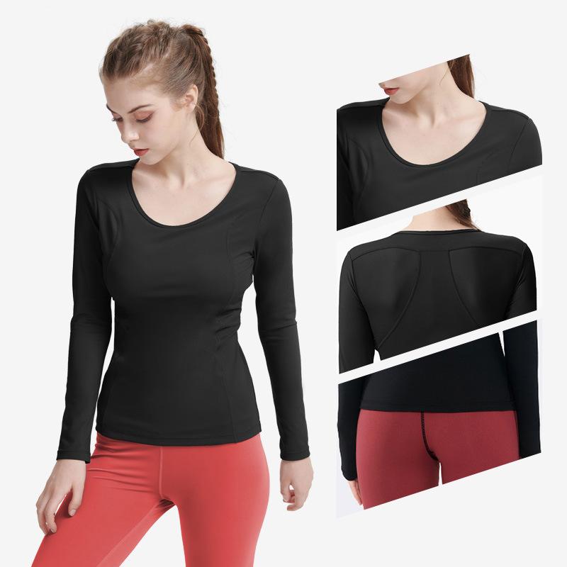 ヨガウェア レディース 秋冬 長袖 トップス メッシュ スポーツウェア トレーニングウェア ランニングウ..