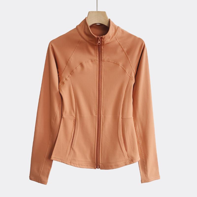 ヨガウェア レディース ストレッチ カーディガン 立ち襟 スポーツトップス ランニング ウェア ポケット付き 伸縮性 通気性 吸湿速乾 運動着 春夏 秋冬 女性用 婦人