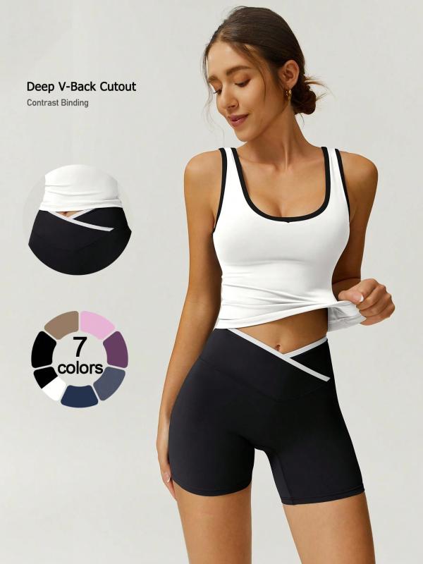 ヨガ セット レディース 裸感 タンクトップ ショートパンツ スポーツウェア 上下セット 速乾性 ジム フ..