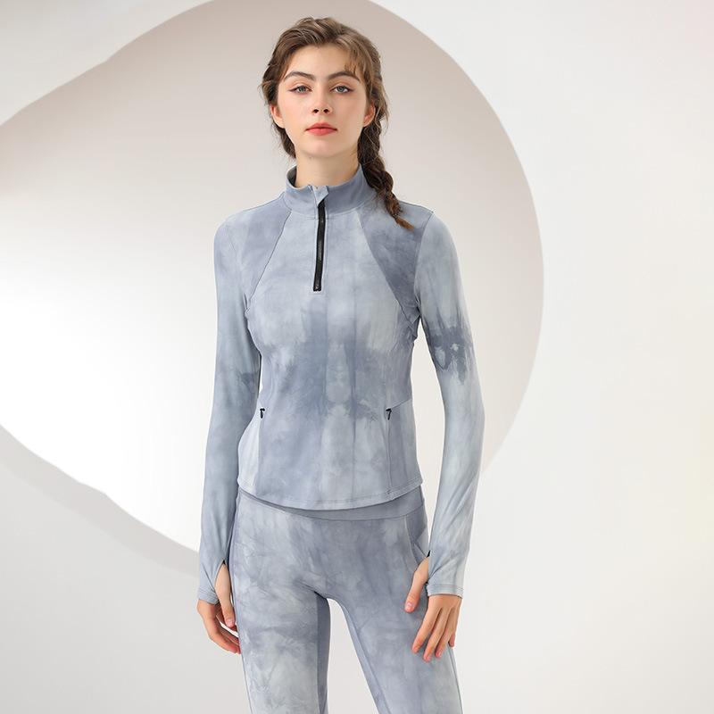 Tシャツ レディース ランニング ヨガウェア 長袖 ストレッチ 吸湿速乾 スポーツ トレーニング ウェア ..