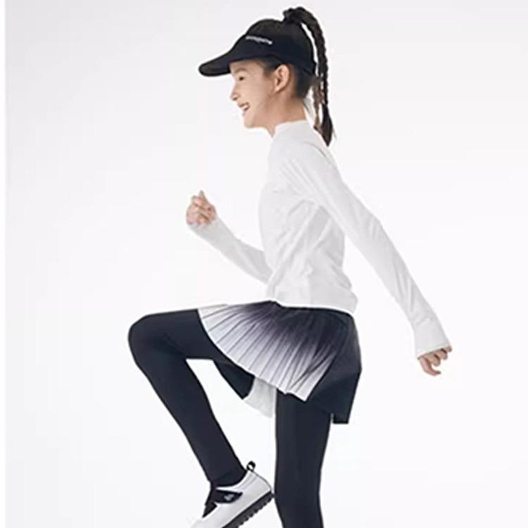 Tシャツ ガールズ スポーツウェア 長袖 吸湿速乾 フィットネス トレーニング ウェア インナー 運動着 伸縮性