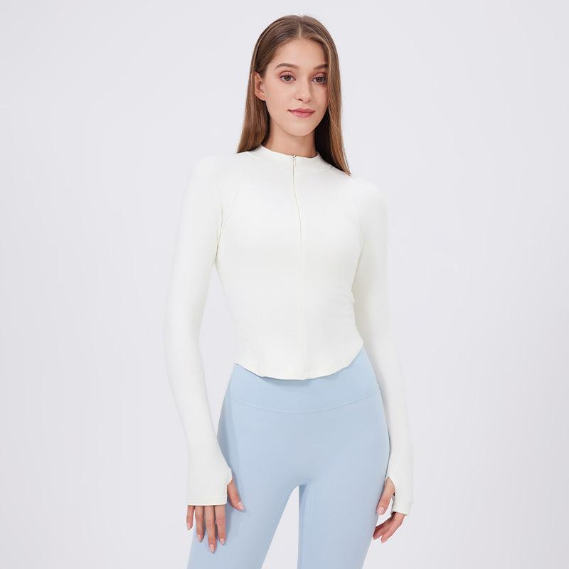 スポーツ ジャケット レディース ハーフジップ トレーニング ウェア ヨガ フィットネス ランニング 長..