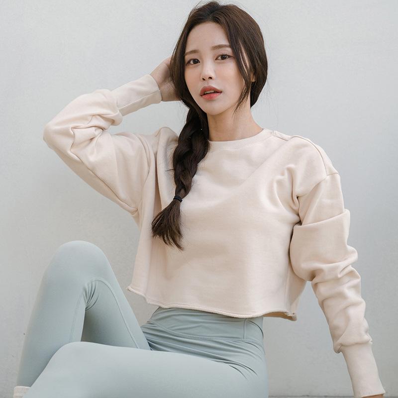 ヨガウェア レディース 長袖 Tシャツ 秋冬 韓国風 スポーツ アウトドア トレーニング ウェア トップス ..