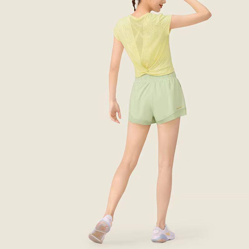 ヨガウェア レディース 速乾 Tシャツ 春夏 半袖 メッシュ スポーツトップス 美背 トレーニング フィッ..