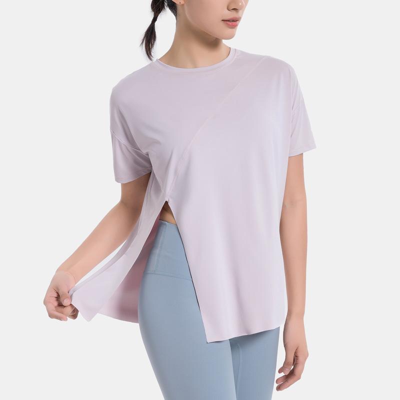 Tシャツ レディース 大きいサイズ ヨガウェア スポーツウェア トレーニングウェア 接触冷感 吸湿速乾 ランニング ジョギング ウォーキング 春夏2