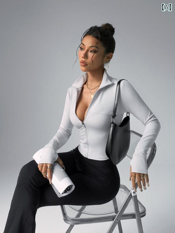 ヨガウェア レディース スポーツウェア 速乾 伸縮性 ジャケット アウター ランニングウェア トレーニン..