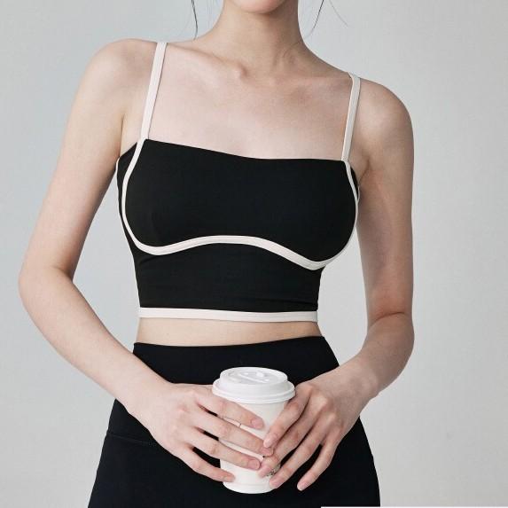 スポーツブラ レディース 揺れない ランニング フィットネスウェア ヨガウェア トレーニングウェア イ..