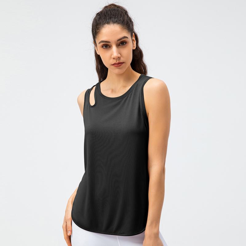 ヨガウェア レディース タンクトップ 春夏 接触冷感 吸湿速乾 ルームウェア ランニング ジム 運動 スポ..