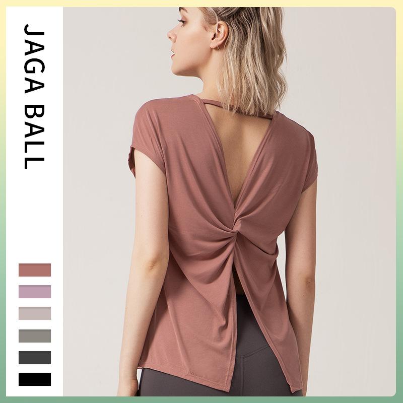 Tシャツ レディース 薄手 接触冷感 ヨガ トップス 半袖 スポーツ ウェア 運動着 トレーニング ルームウ..