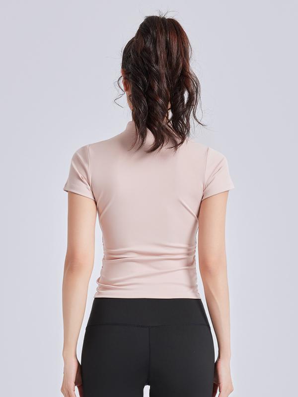 ヨガウェア レディース ヨガトップス 半袖 吸湿速乾 スポーツウェア 運動着 フィットネスウェア 婦人 ..