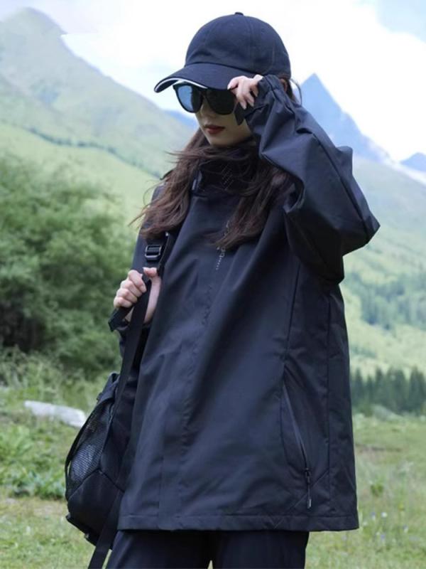 マウンテンパーカー 男女兼用 防風 防水 ジャケット アウター 秋冬 登山 釣り ウェア アウトドアウェア..