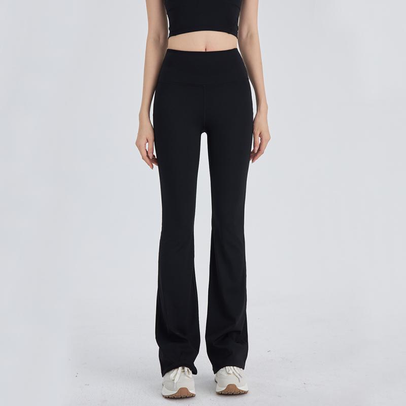 ヨガパンツ レディース スキニーパンツ 裏起毛 あったか 高弾性 ストレッチ フレアパンツ ラッパズボン..