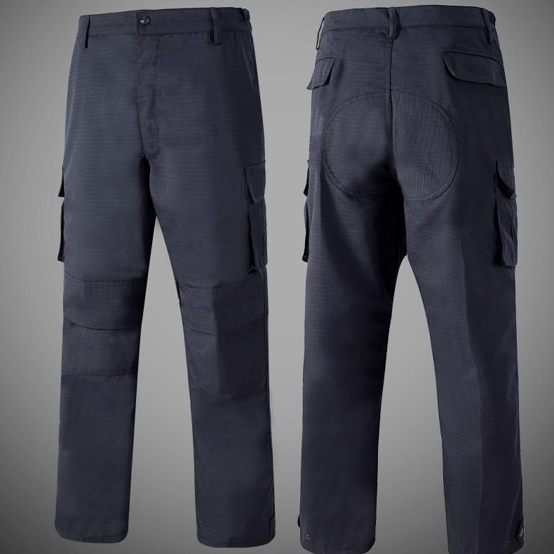 パンツ 男性用 春秋 耐摩耗 ブラック 作業ズボン メッシュ セキュリティ 制服 ユニフォーム 戦術 カー..