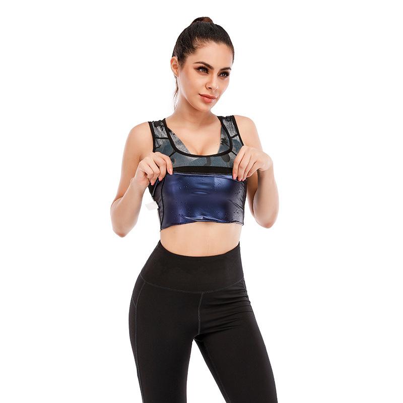 補正下着 レディース スポーツ 腹巻き ウエストニッパー 迷彩柄 ポリエステル 伸縮性 通気性 吸湿性 S/..