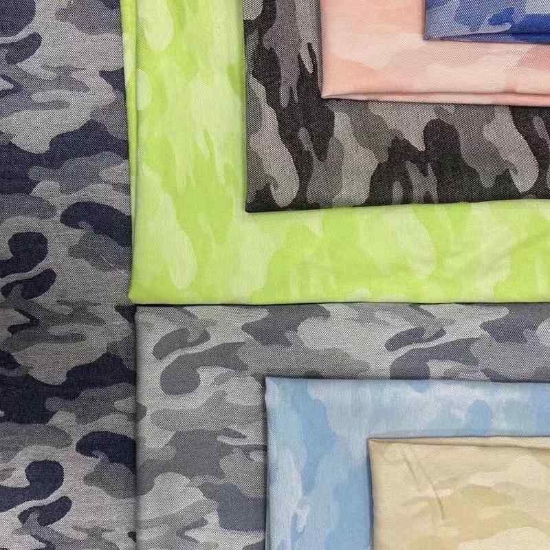 生地・布地 子供服 迷彩柄 ポリエステル 提花(ジャガード) 織物 ズボン、シャツ、ワンピース、バッグ、..