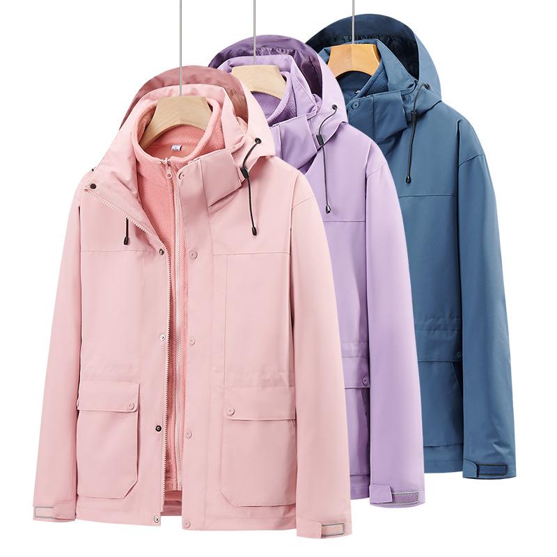 マウンテンパーカー メンズ レディース 防風 防水 ジャケット アウトドアウェア 登山ウェア 防寒着 フ..