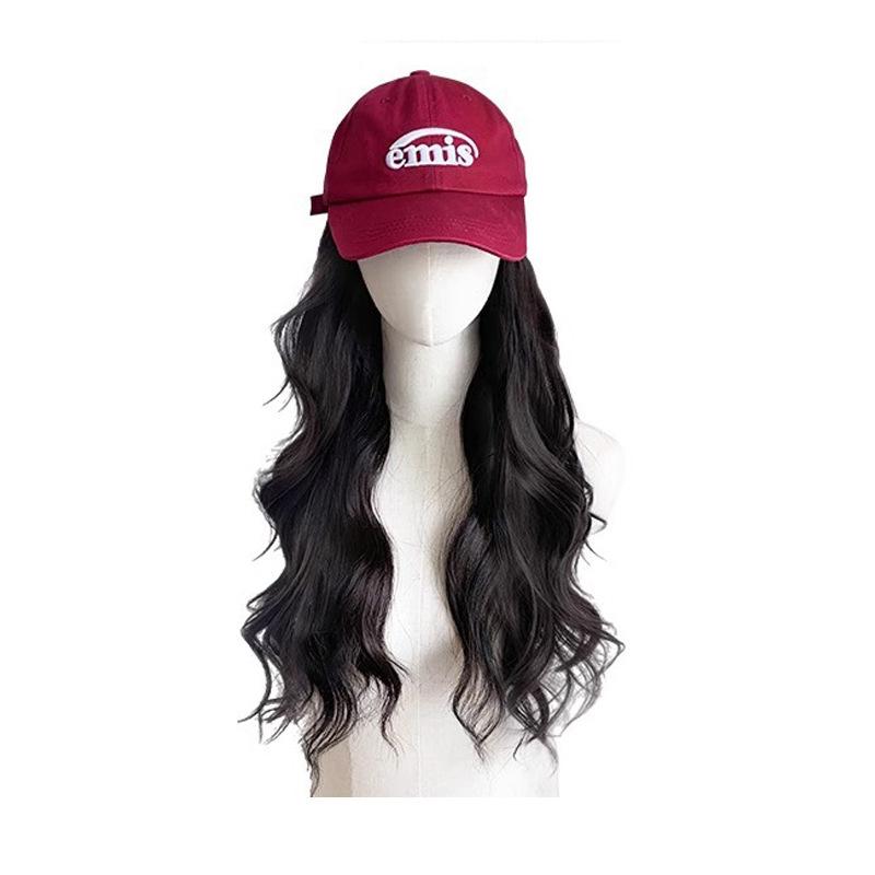 帽子 ウィッグ レディース 大波 ウェーブ ロング 高温糸 ファッション おしゃれ かわいい 韓国風 女性 ..