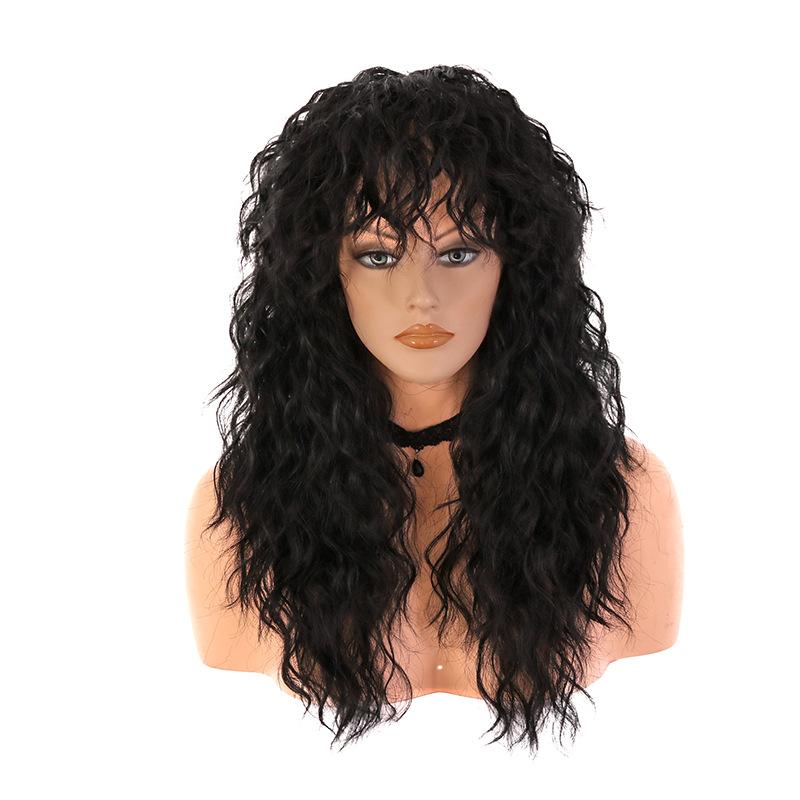 ウィッグ レディース アフリカンカール 小卷 ロング カール 灰金色 棕色 カールウィッグ ヘアスタイル イメチェン