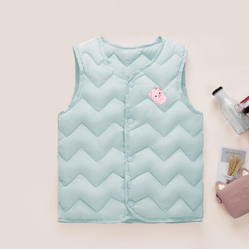 子供用ベスト 秋冬 キッズ ベビー服 中綿入り ガールズ ボーイズ インナー 重ね着 ノースリーブ ジャケ..