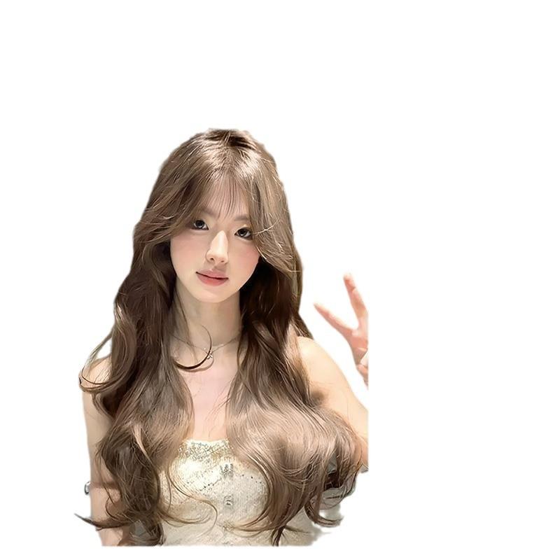 ウィッグ レディース ニュアンスカラー ゆるふわロング カール フルウィッグ 医療用 ファッション 普段使い かわいい おしゃれ galería 高温耐熱 アッシュ グレージュ