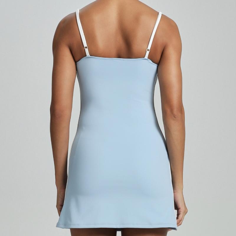 テニスカート レディース 運動着 ゴルフウェア スコート スポーツスカート 春夏 ストライプ柄 吸湿速乾..