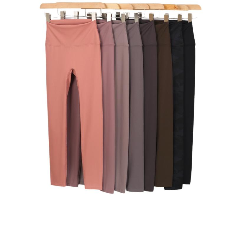 ヨガパンツ レディース 高機能 スポーツレギンス 高 elastic 吸湿速乾 スリムフィット 9分丈パンツ ブ..