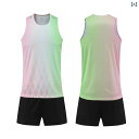 スポーツウェア メンズ レディース 陸上競技用ウェア 上下セット トレーニングウェア ランニングウェア マラソン 運動着 ポリエステル 吸湿速乾 通気性 反射ス...