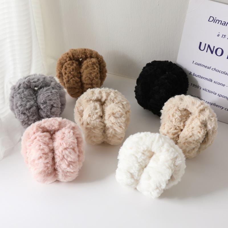 イヤーマフ レディース 防寒 対策 あったか 耳カバー 自転車 バイク アウトドア 秋冬 シンプル かわいい ベージュ グレー ブラック ホワイト ピンク系2