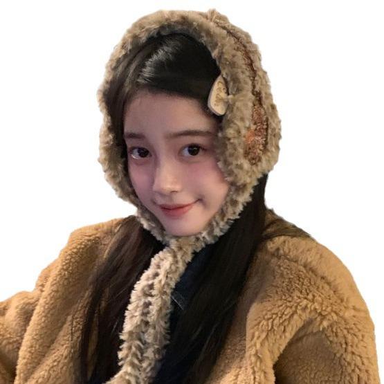 イヤーマフ レディース 秋冬 学生 かわいい あったか モコモコ 自転車 防寒 女性用 イヤーウォーマー ふわふわ ベージュ ブルー パープル