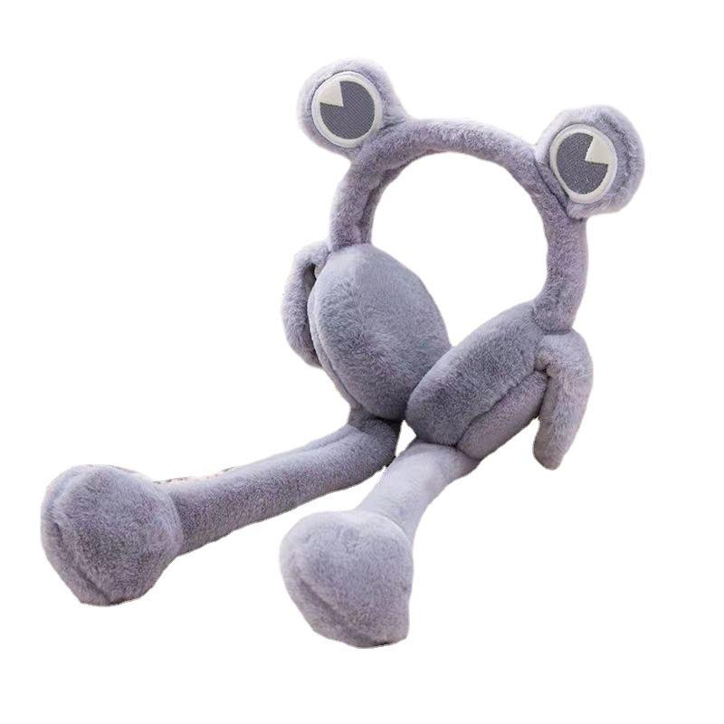 イヤーマフ レディース キッズ かわいい ウサギ耳 カエル耳 防寒 耳カバー 学生 子供 秋冬 アウトドア